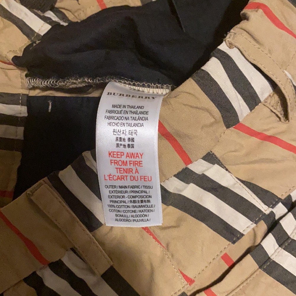 BURBERRY kids check shorts 🩳 - Picture 6 of 6